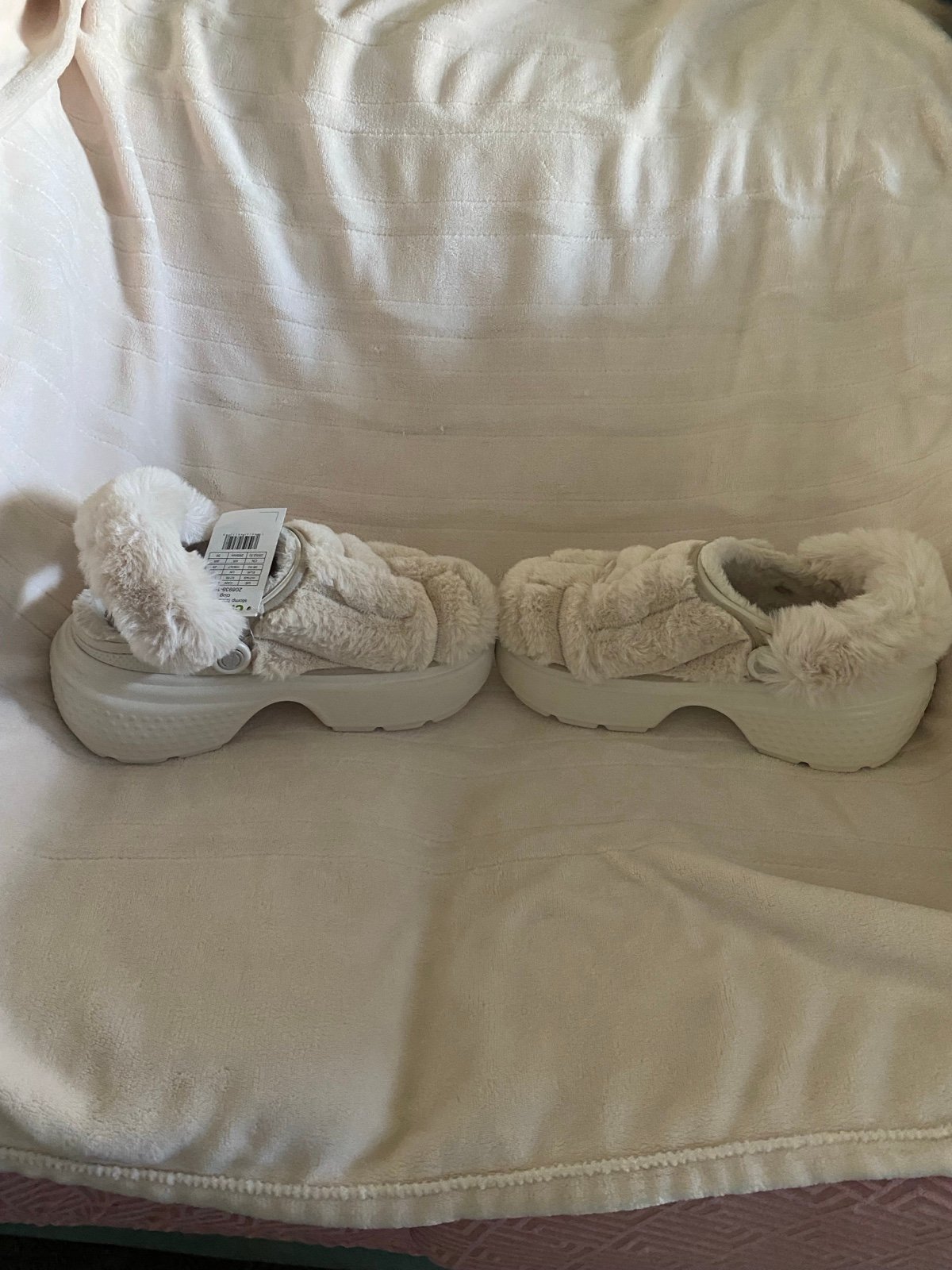 Ugg Stomp platform with Fur
