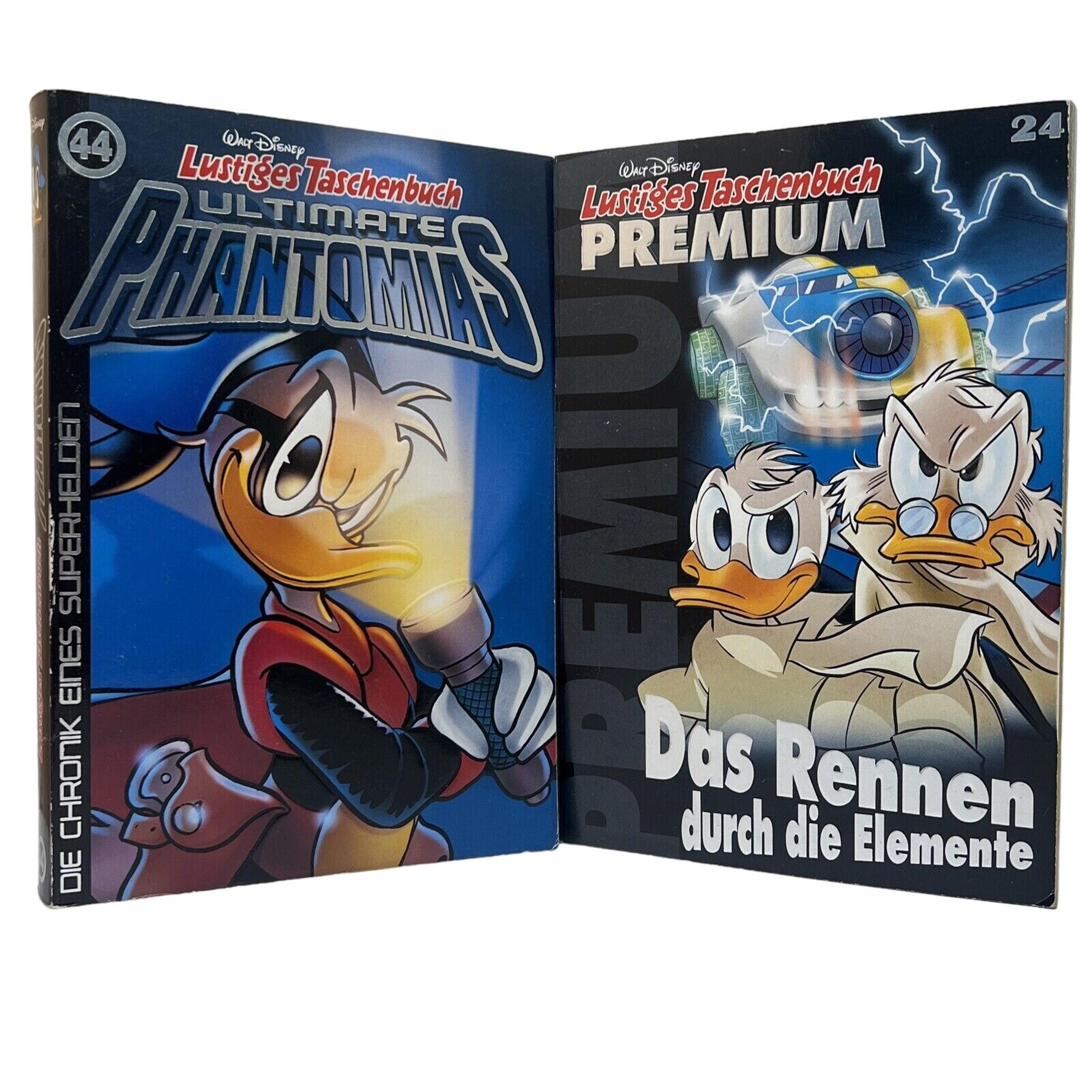 Disney Comic Book German Lustiges Taschenbuch #24 & #44