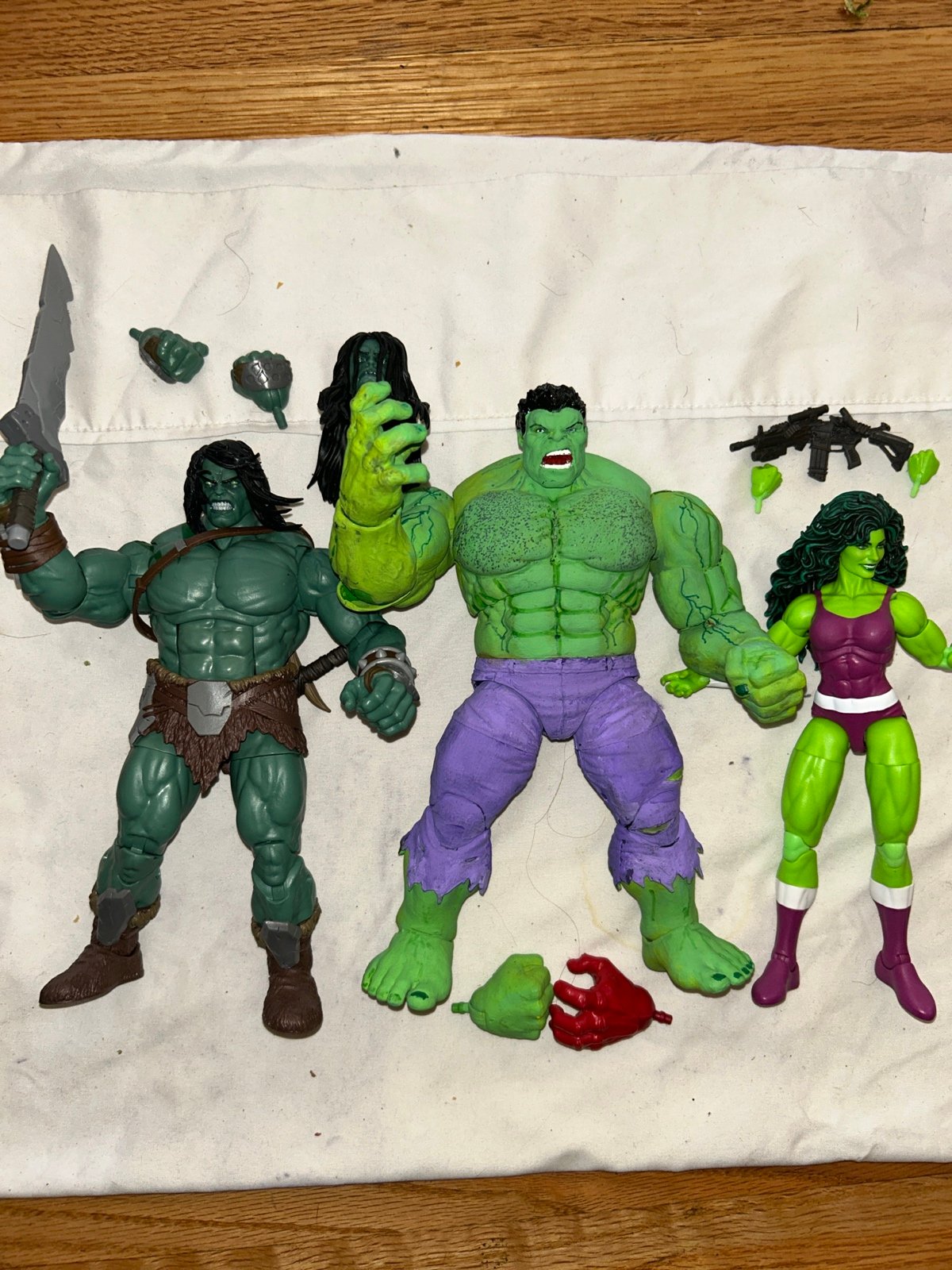 Marvel Legends Hulk Lot