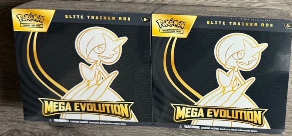 LOT OF 2 Pokemon TCG Mega Evolution Gardevoir Elite Trainer Box ETB NEW & SEALED