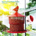 Bird Feeder for Outside Hanging, Squirrel Proof Hanging Metal Bird Feeders,Mesh