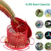 Bird Feeder for Outside Hanging, Squirrel Proof Hanging Metal Bird Feeders,Mesh
