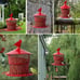 Bird Feeder for Outside Hanging, Squirrel Proof Hanging Metal Bird Feeders,Mesh