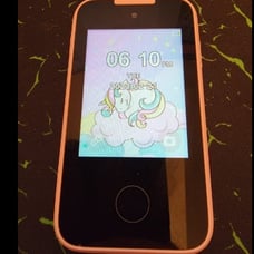 Kids Phone for Girls Aged 3-6 with Dual Camera Touchscreen Toy Phones