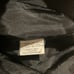 Vintage 80s Seventh Avenue Black Leather Men’s Cincher Trench Coat Grunge M