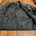 Vintage 80s Seventh Avenue Black Leather Men’s Cincher Trench Coat Grunge M