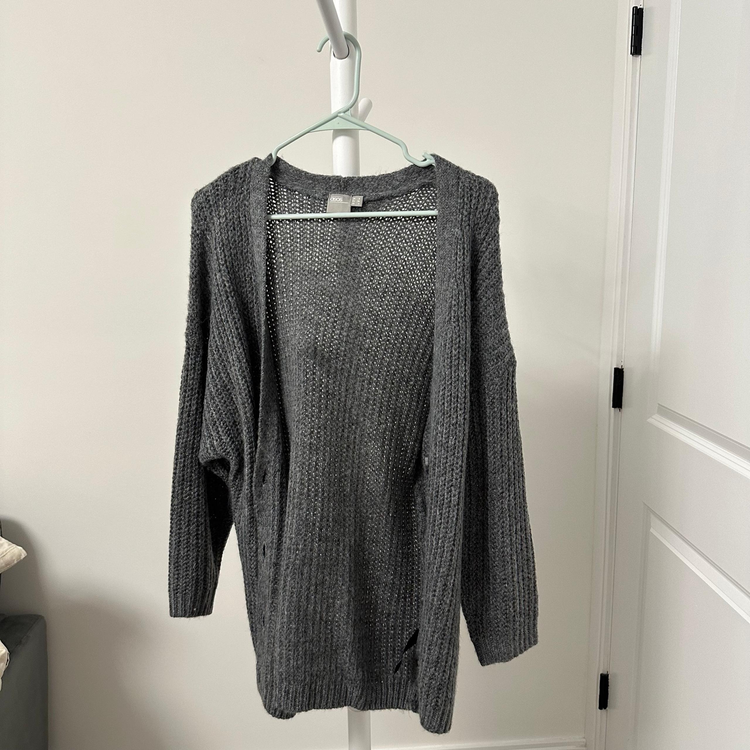 ASOS grey cardigan