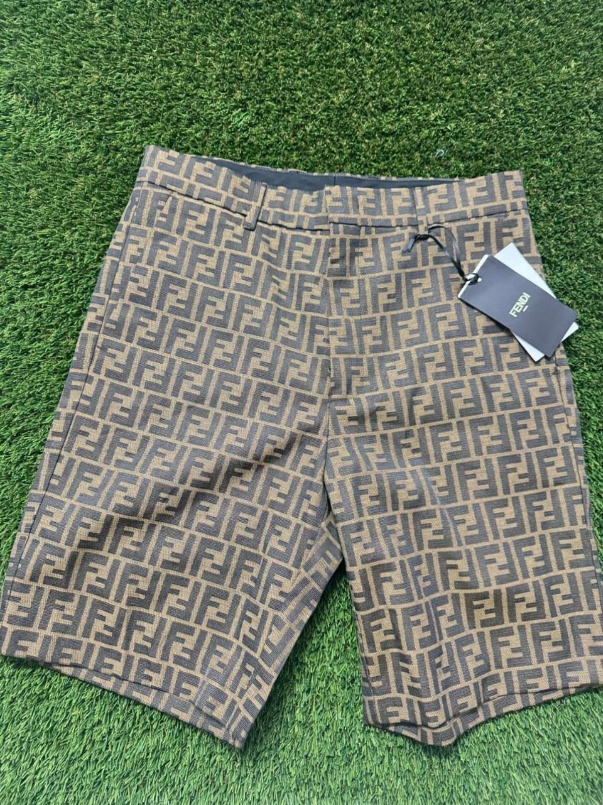 Fendi Bermuda Pants Shorts Brown