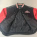 Vintage Early 00s Racing Jacket Chevy Flame Car Series Chevy