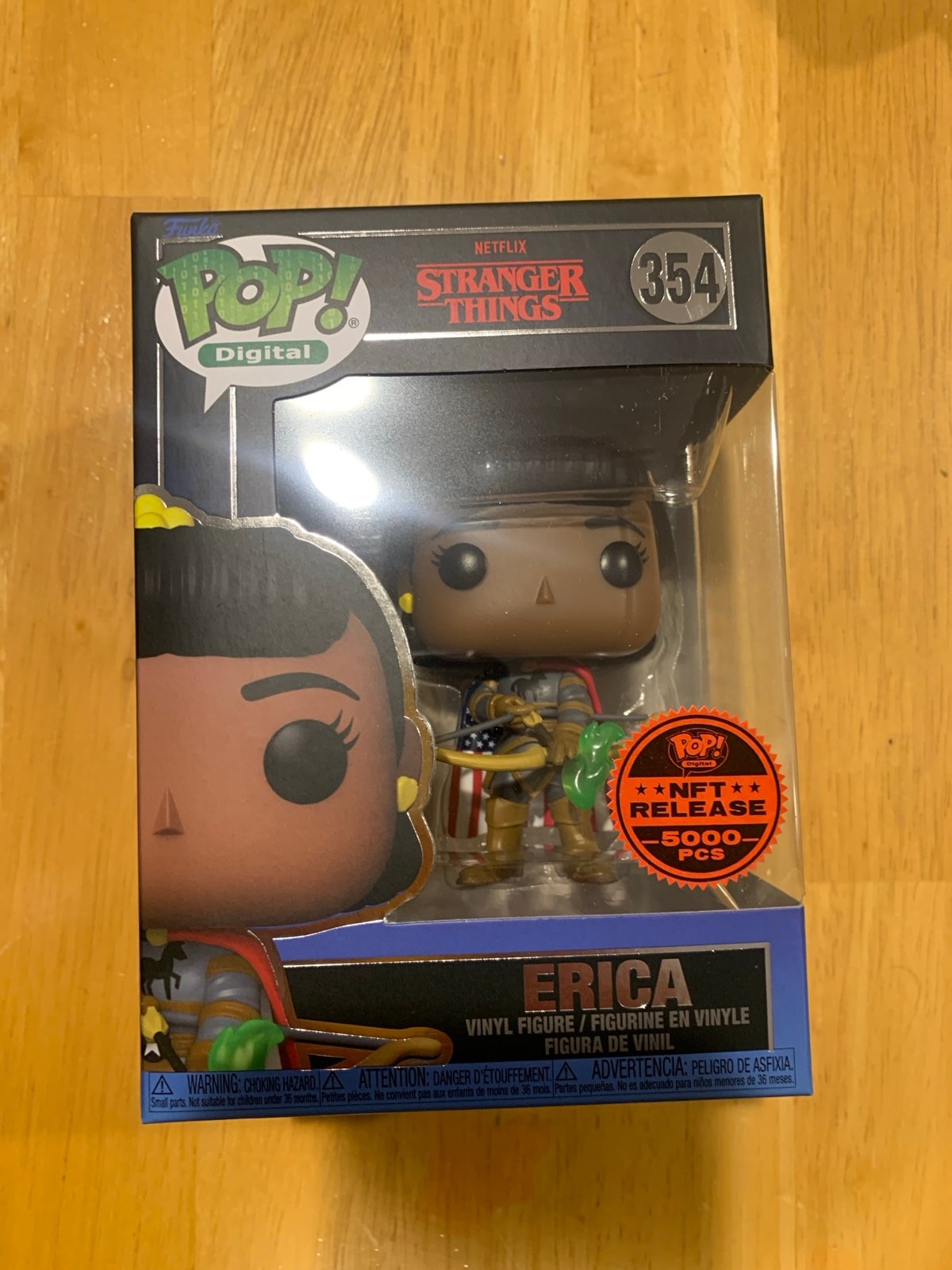Funko Stranger Things Erica NFT digital