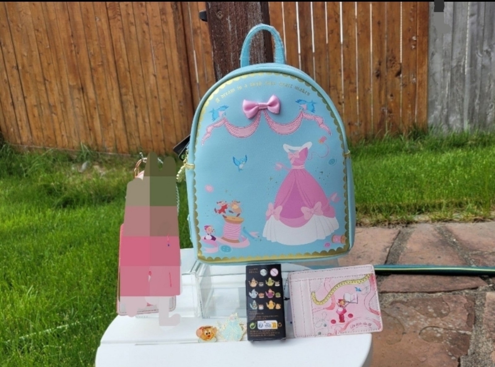 Loungefly Disney Cinderella Sewing Mini Backpack set A
