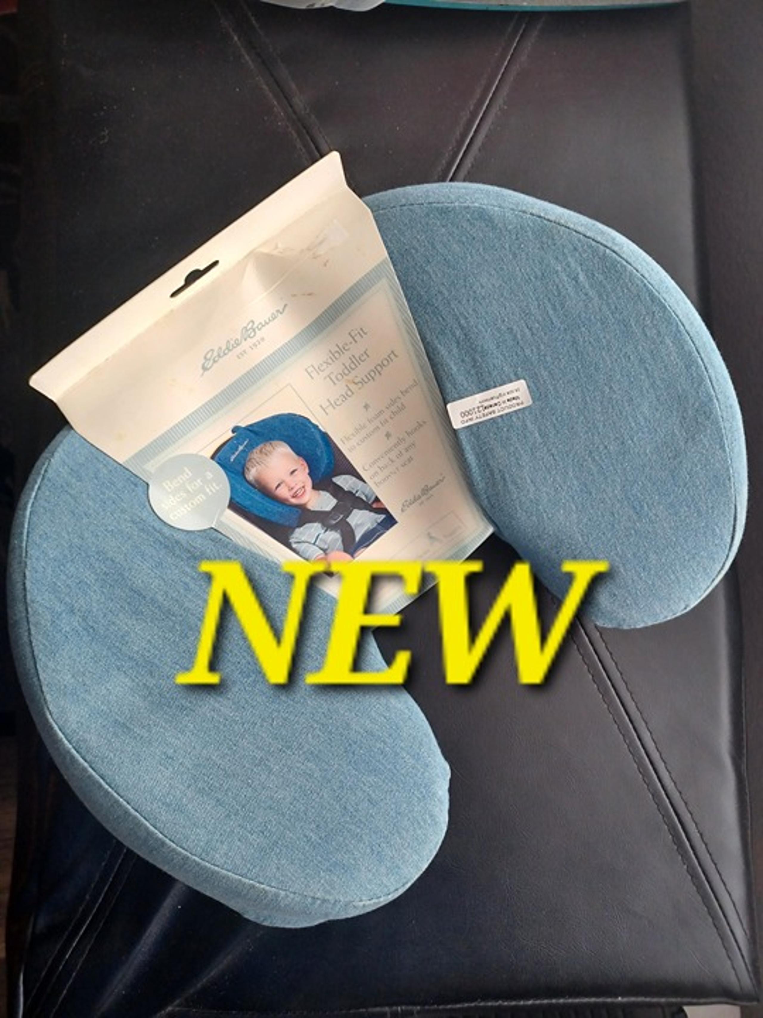 NEW Eddie Bauer Flexible-Fit Travel Head Support (Soporte para la Cabeza)