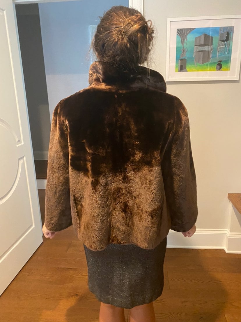 Fur coat vintage