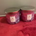 BBW Pink pineapple sunrise 3wick candles x2