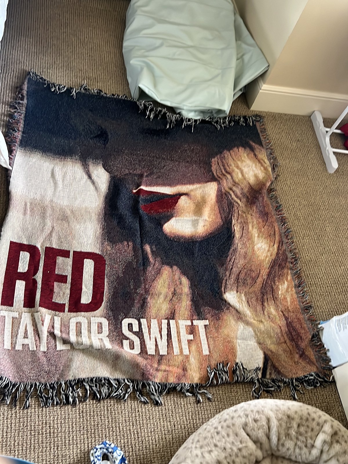 Taylor Swift Red Blanket