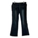Vintage Lace Up Sides Denim Jeans Y2K 90S Baodong Bodo Boho Button Flap Size L