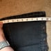 Vintage Lace Up Sides Denim Jeans Y2K 90S Baodong Bodo Boho Button Flap Size L