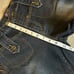 Vintage Lace Up Sides Denim Jeans Y2K 90S Baodong Bodo Boho Button Flap Size L