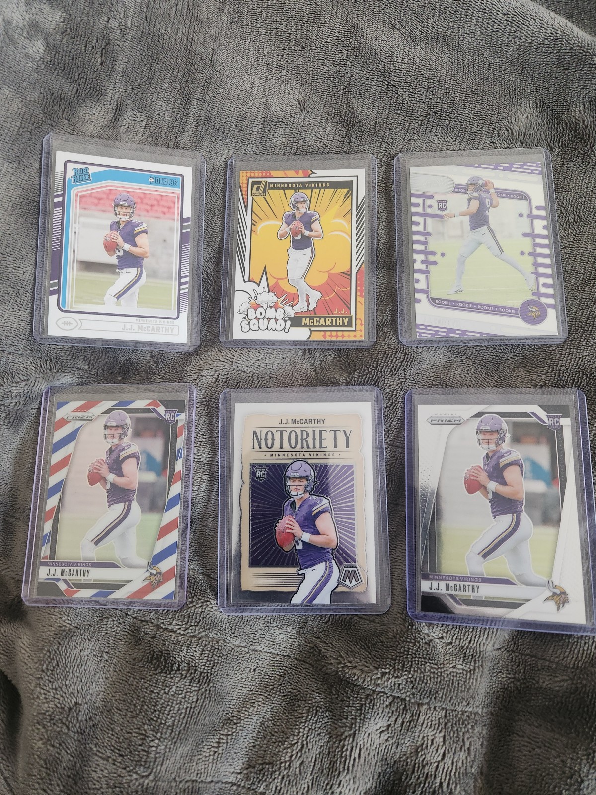 JJ Mccarthy Rookie lot