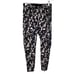 Sweaty Betty Leggings Sz S Green Black Camo Pockets 7/8 Length Running EUC