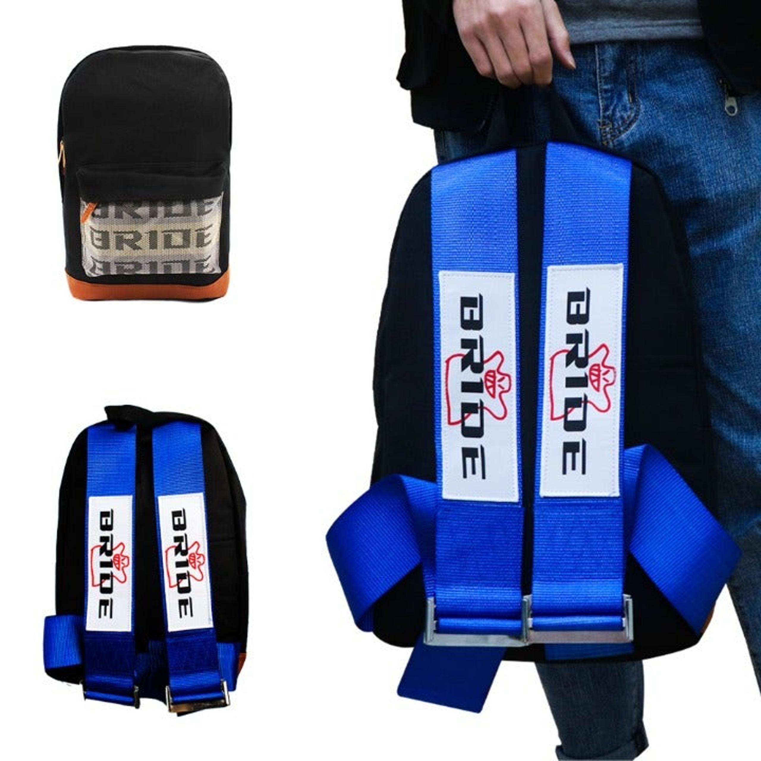 BRAND NEW BRIDE RACING BLUE BACKPACK