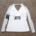 All Sport Couture NFL New York Jets V-Neck Sheer Sleeve Top Women -A