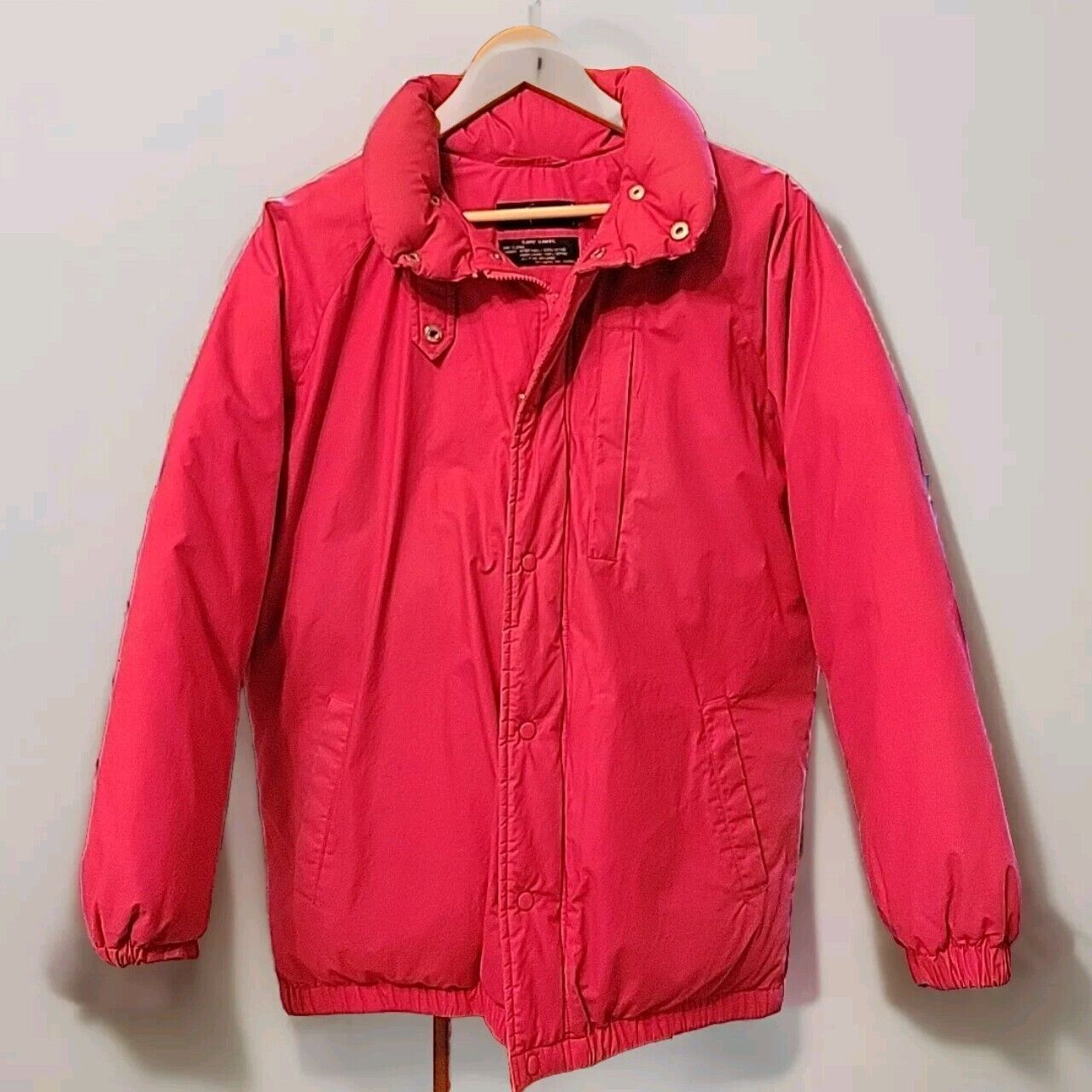 Polo Ralph Lauren Puffer Coat Down Jacket S Small Down Fill 1990s Vintage Skiing