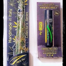 Jack-Fin Stylo 4:20 Collector's Series w/Clipper Lighter Handmade in Italy
