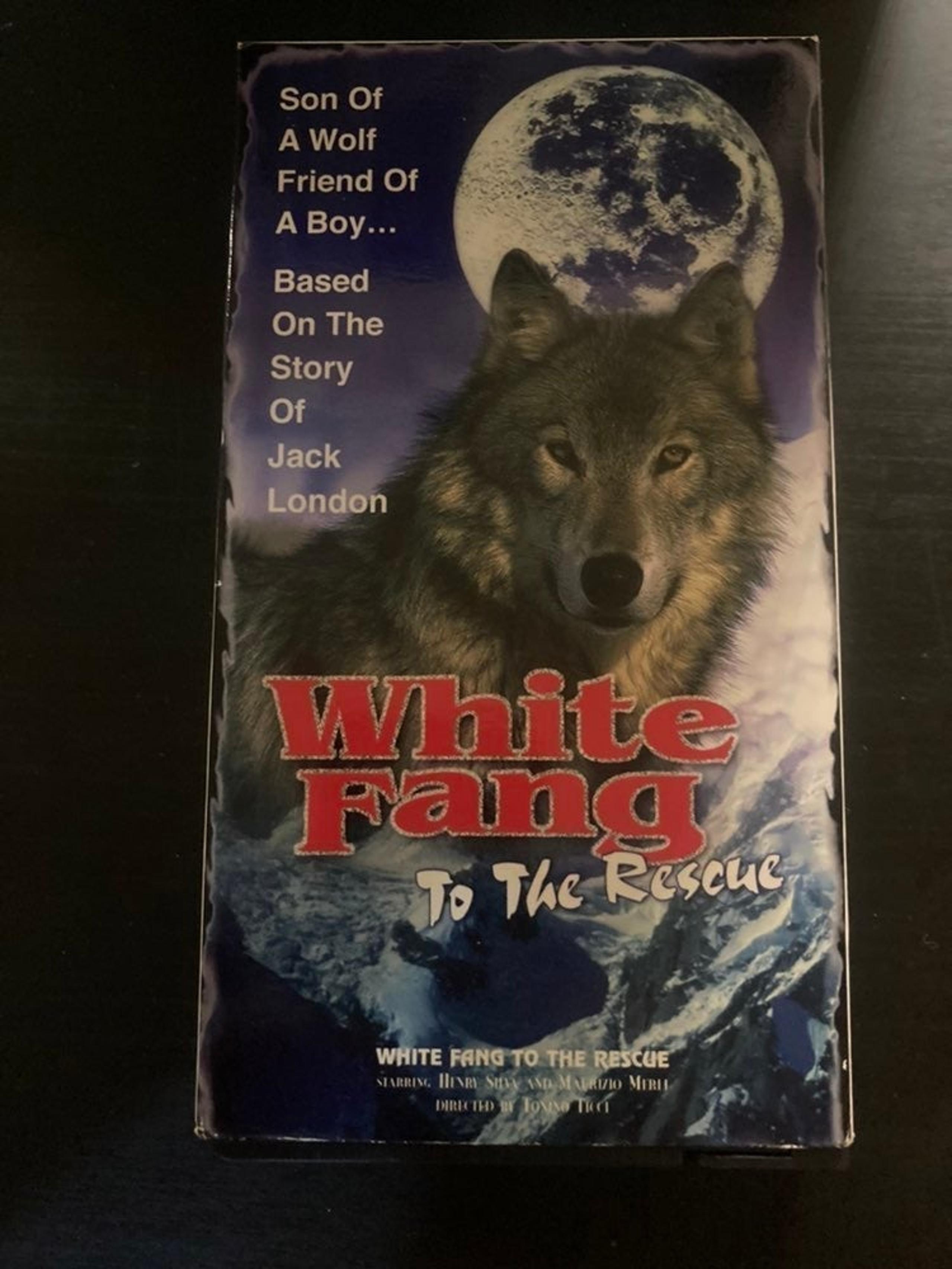 VHS white fang to the rescue