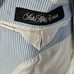 Saks Fifth Avenue Seersucker Trim Fit Blazer Jacket Sport Coat Mens 38S Blue