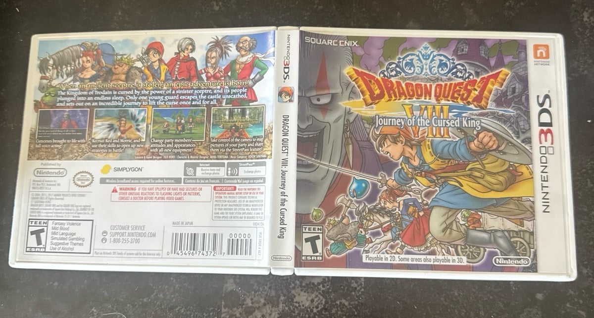 Dragon Quest VIII 8 Journey of the Cursed King