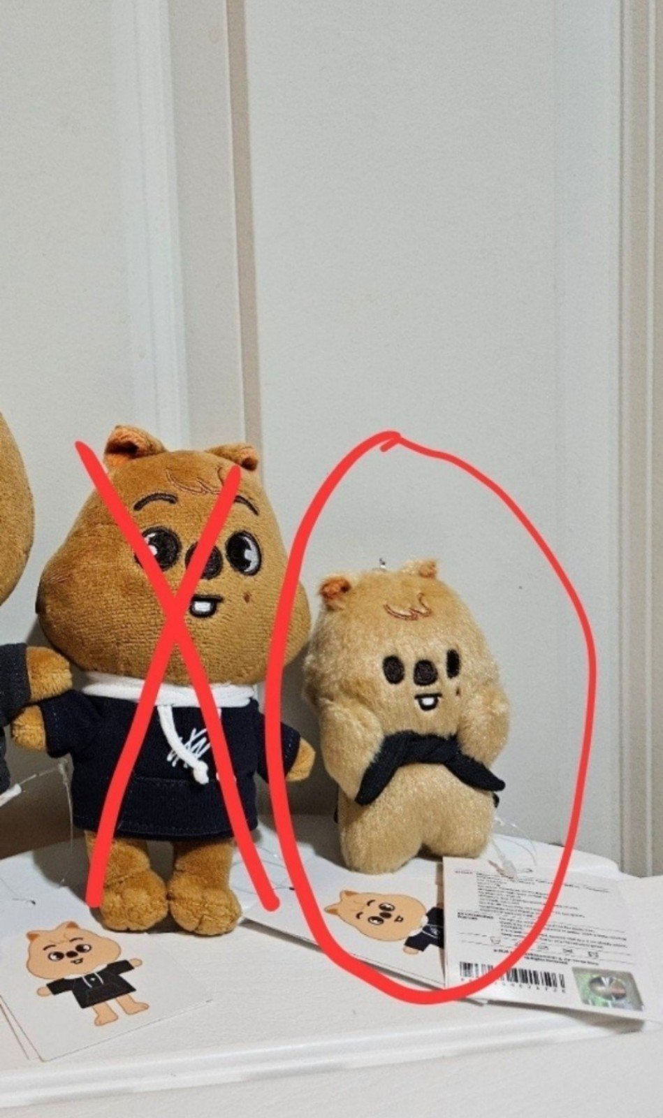 Stray Kids - SKZOO Magnet Plush Keyring Baby Ver. Quokka#3