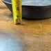 Cast Iron Skillet Cast iron pan SKF 8 Made In USA “H” 3 Notches