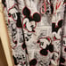 Disney Mickey Mouse Women's Black & White Cartoon Strip Sweatpants Size 2XL