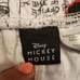Disney Mickey Mouse Women's Black & White Cartoon Strip Sweatpants Size 2XL
