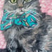 painting Pet portrait Tabby Cat ORIGINAL by artist, me!