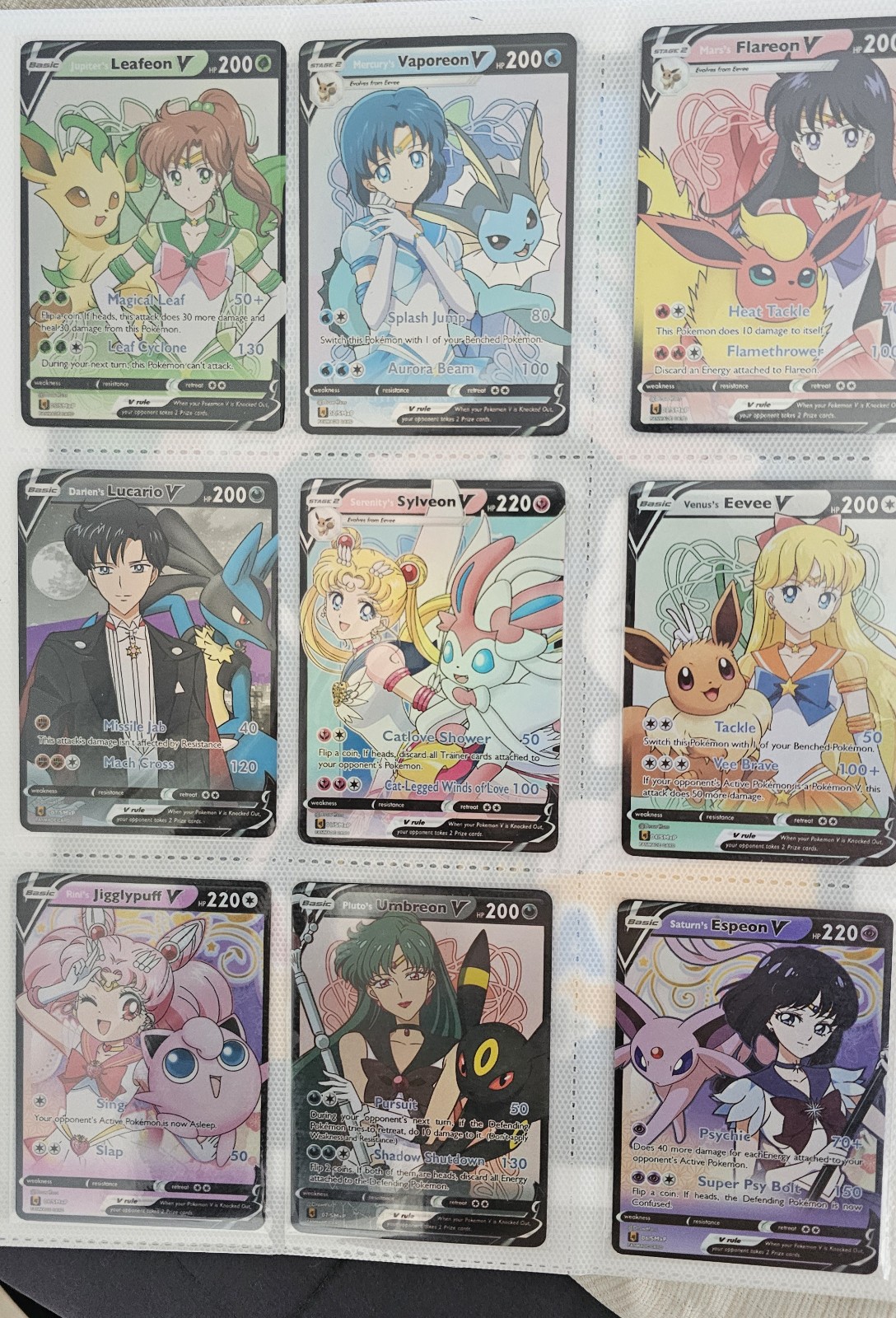 Sailor moon x Pokemon collection