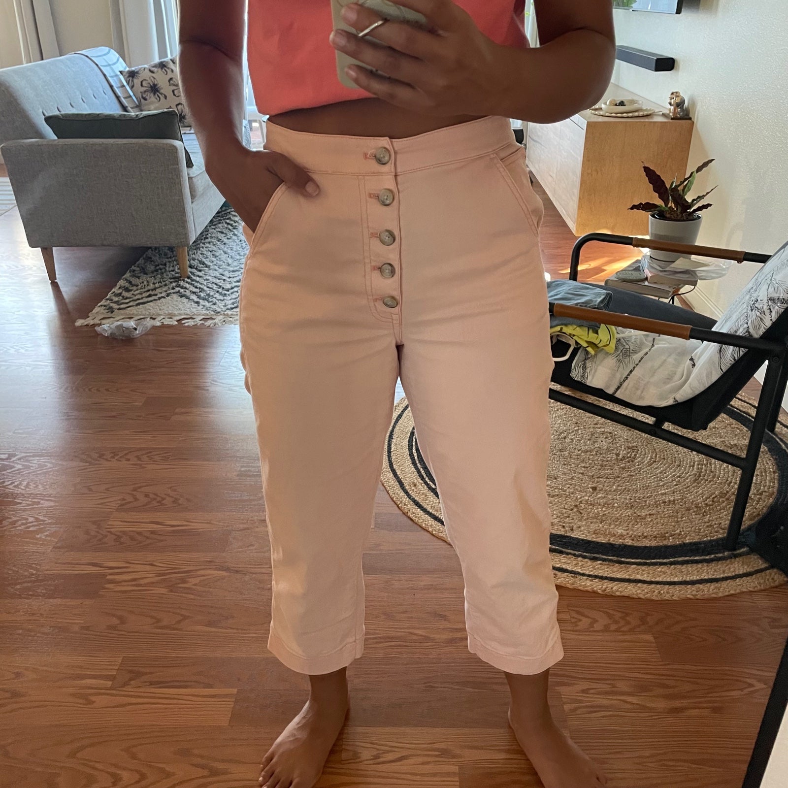 Madewell cropped pants