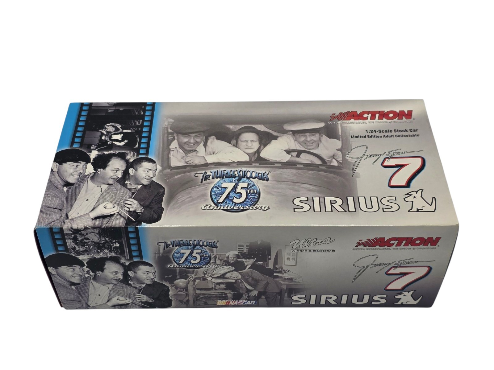 Action 1:24 Jimmy Spencer 2003 Dodge Intrepid #7 Sirus Radio / 3 Stooges Diecast