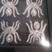 Bling spider ring napkin holders