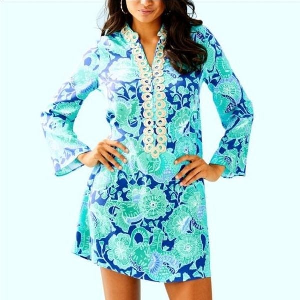 Lilly Pulitzer Gracelynn Dress Sz 4 MINT TO BE