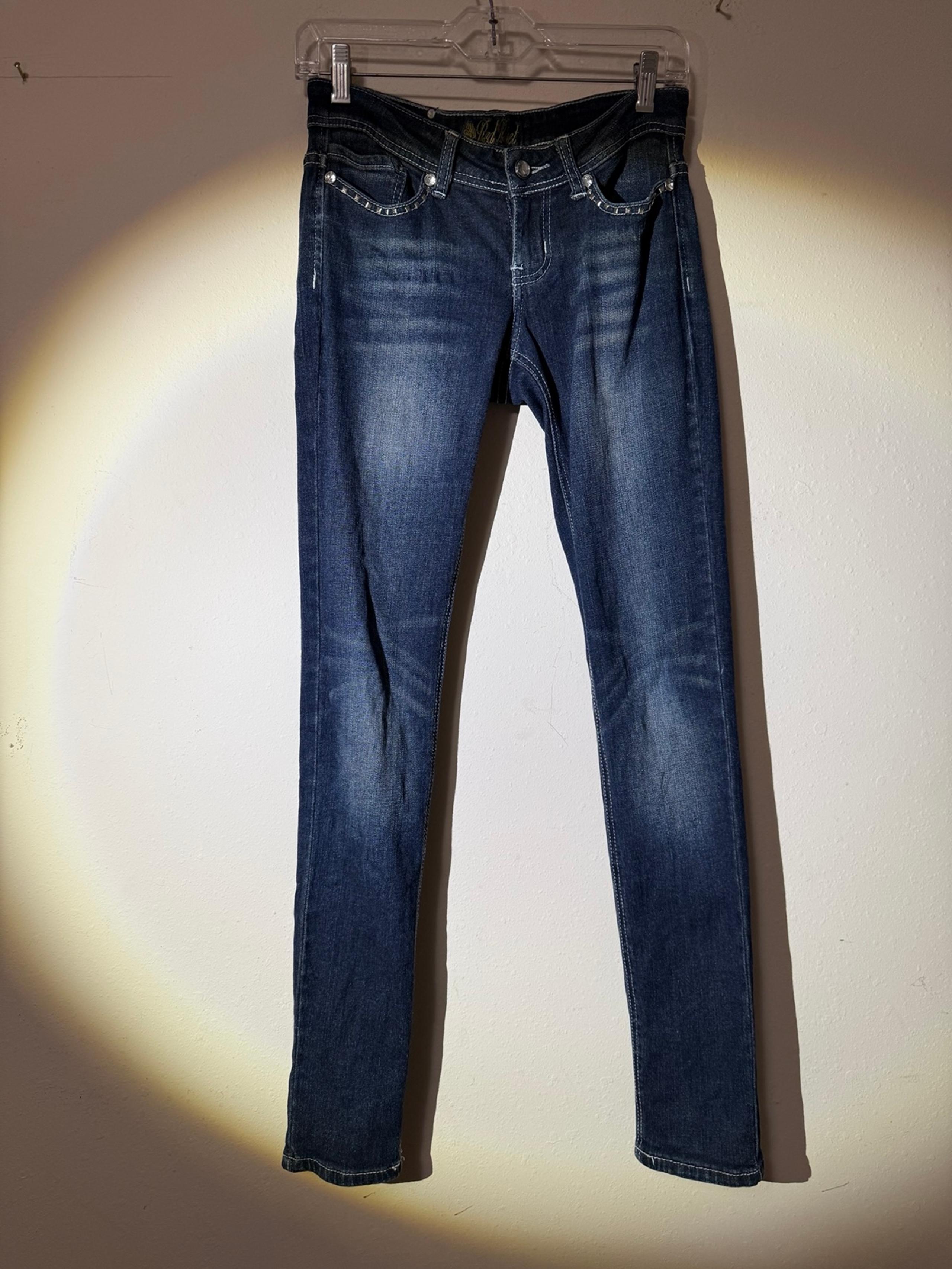 RED RIVET JEANS  BLUE WOMEN’S  SIZE 3