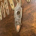 Antique Door Knob Back Plates - 16 matching - 8 sets