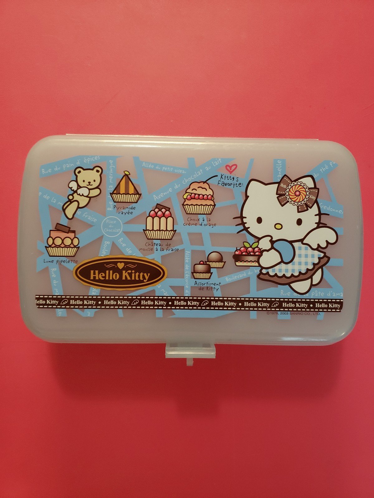 Vintage Sanrio HK French Angel Pencil Case 2003