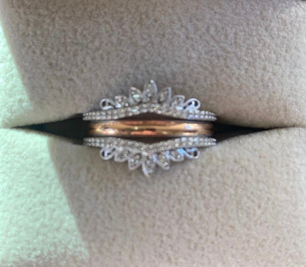 Bridal wedding ring set His & Hers
