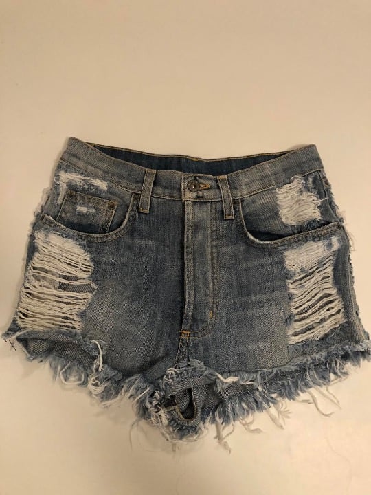 Carmar Denim High-Wasted Shorts