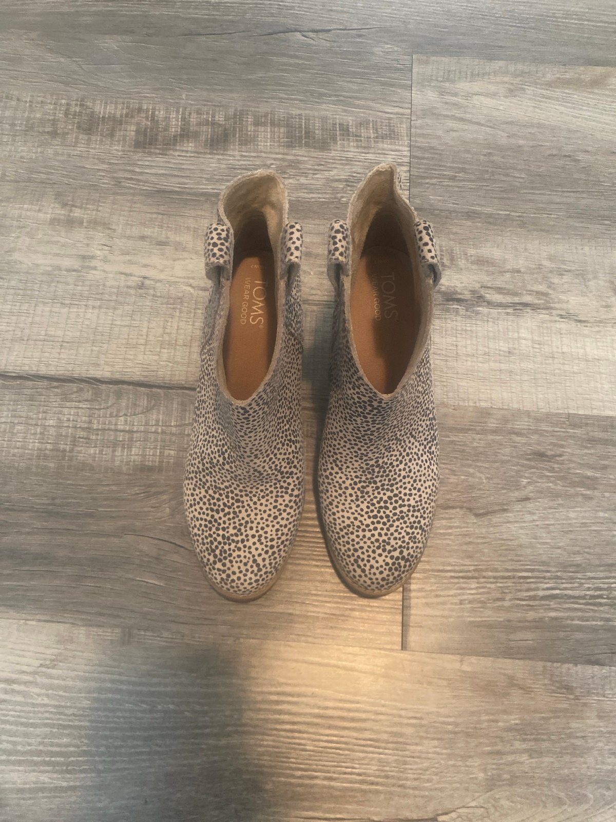 Women’s Toms Heeled Boot Size 7