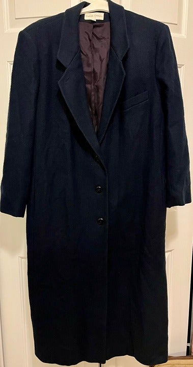Casual Corner 100% Wool Long Coat