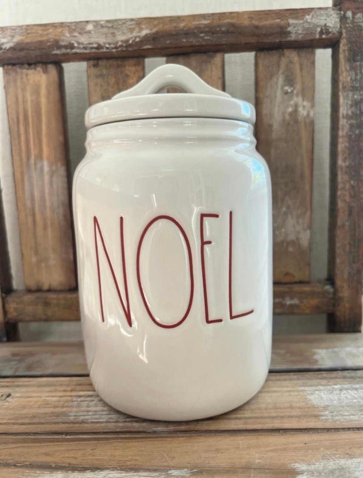 Rae Dunn NOEL Canister