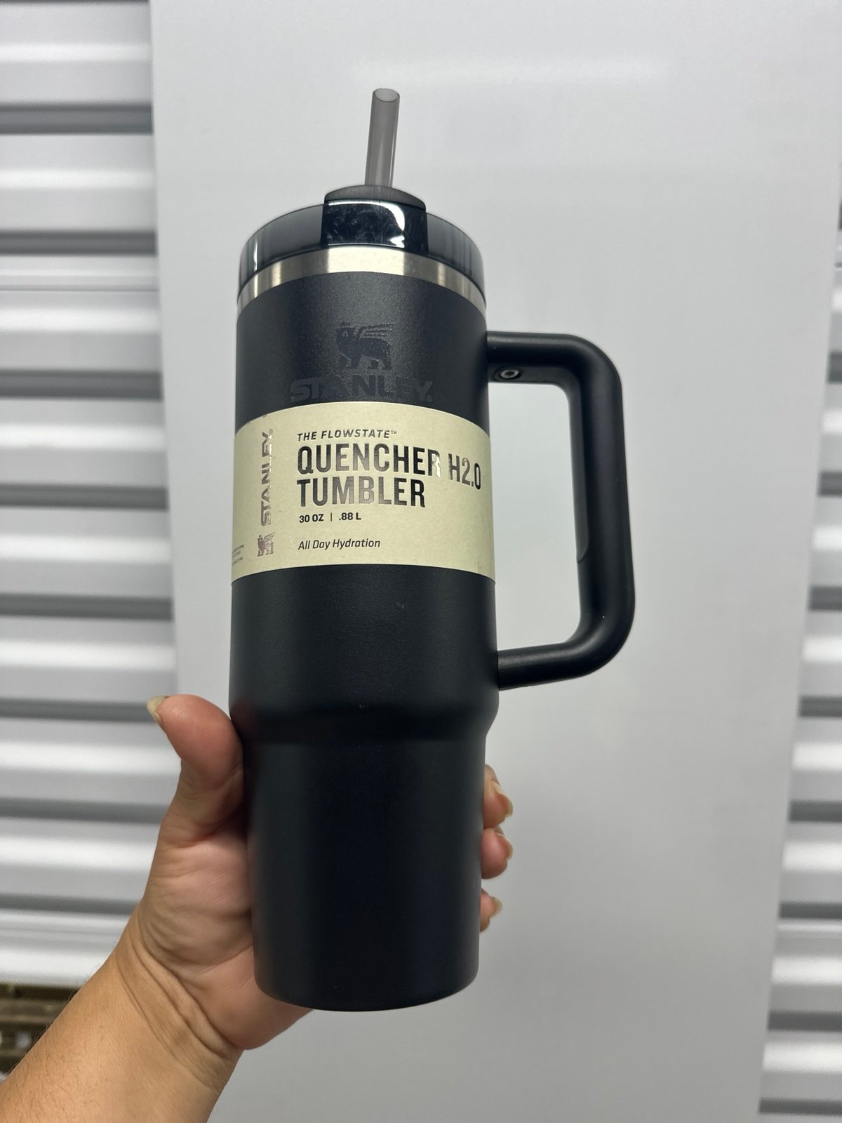 Black 30 ounce Stanley